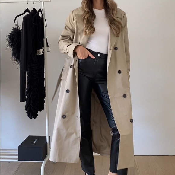 DISSH Foster Stone Trench Coat US Size 6 - Picture 7 of 7